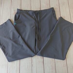 Med Couture elastic waist scrub pants sz XL